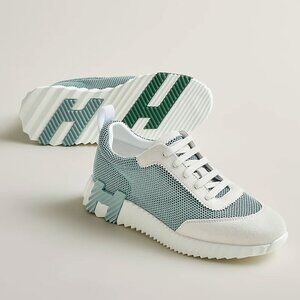NEW HERMES WOMEN BOUNCING SNEAKER H221177Z 7A350 SIZE 40.5 EU